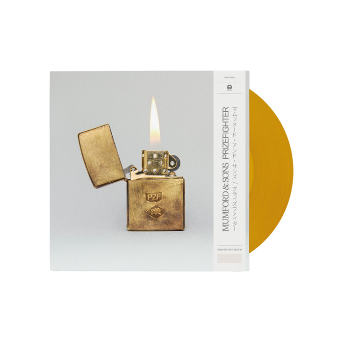 Mumford & Sons Prizefighter Vinyl LP Signed Assai Obi Edition 'Icarus' Amber Colour 2026