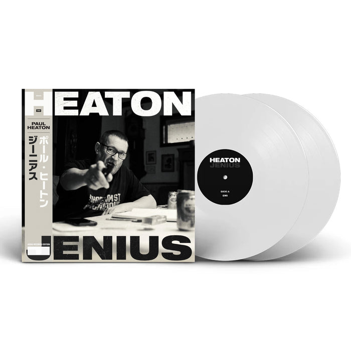 Paul Heaton Jenius Vinyl LP Signed Assai Obi Edition White Colour 2026