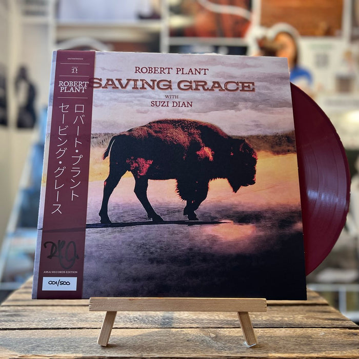 Robert Plant Saving Grace Vinyl LP Signed Assai Obi Edition Fruit Punch Colour 2025