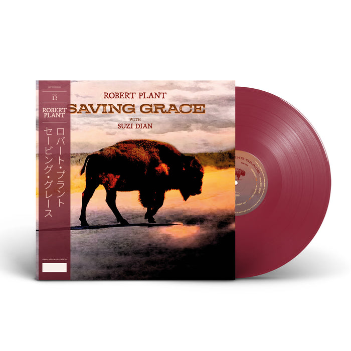 Robert Plant Saving Grace Vinyl LP Signed Assai Obi Edition Fruit Punch Colour 2025
