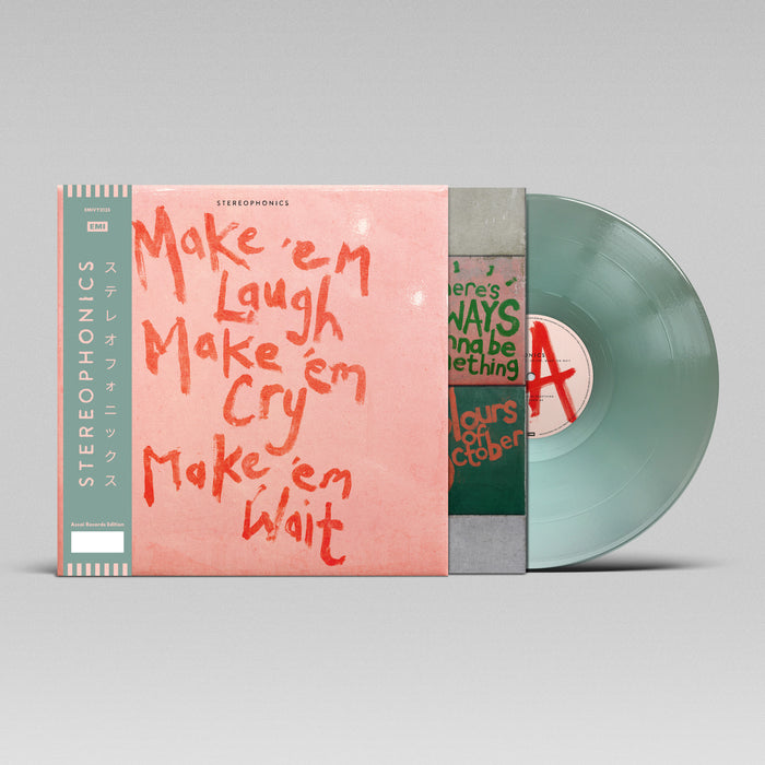 Stereophonics Make 'em Laugh, Make 'em Cry, Make 'em Wait Vinyl LP Assai Obi Edition Coke Bottle Green Colour 2025