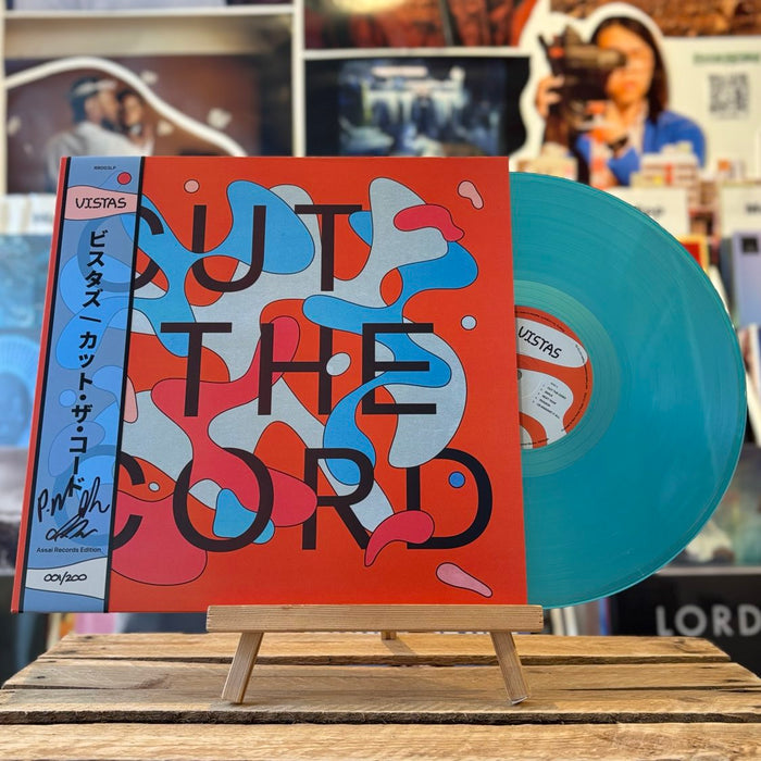 Vistas Cut The Cord Vinyl LP Signed Assai Obi Edition Transparent Sky Blue Colour 2025