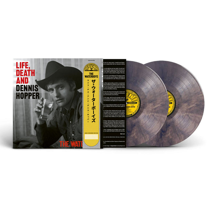 The Waterboys Life, Death and Dennis Hopper LP Signed Assai Obi Edition Psychedelic Waves Colour 2025