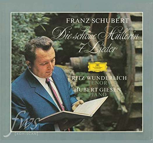 FRITZ WUNDERLICH SCHUBERT DIE SCHONE MULLERIN LP VINYL NEW