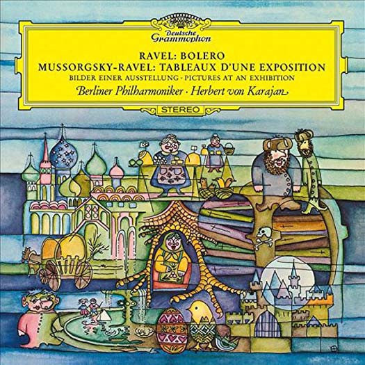 HERBERT VON KARAJAN RAVEL MUSSORGSKY RAVEL LP VINYL NEW 33RPM