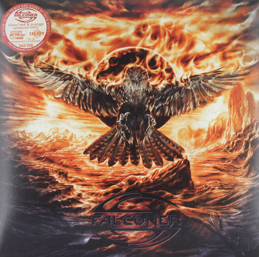 FALCONER BLACK MOON RISING  LP VINYL NEW  COLOURED LP VINYL LTD EDITION