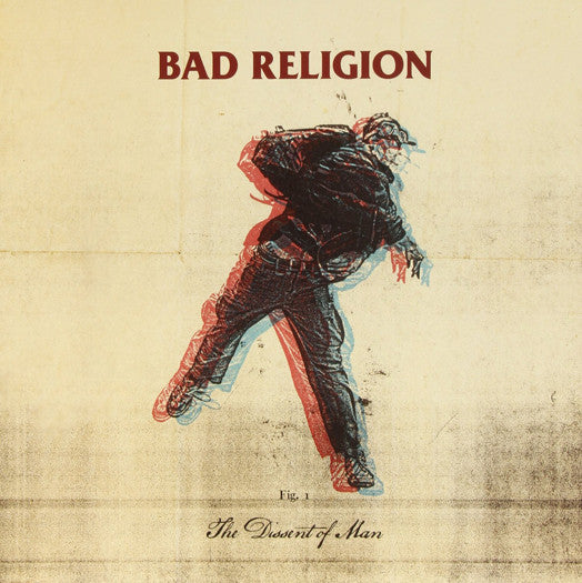 BAD RELIGION DISSENT OF MAN CD AND LP VINYL NEW (US) 33RPM