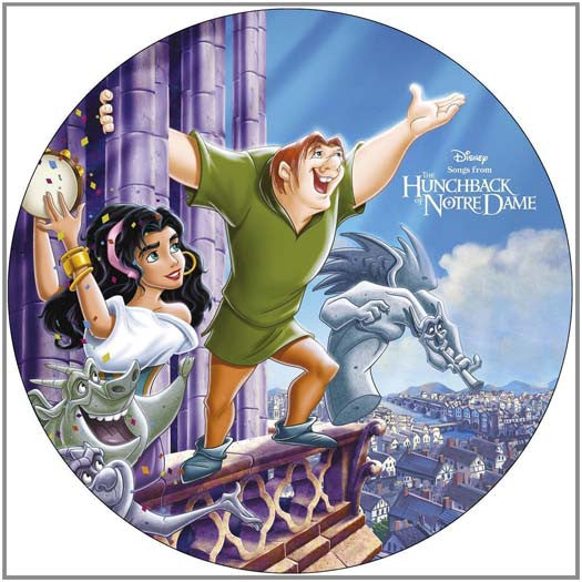 Hunchback Of Notre Dame Soundtrack Disney Vinyl LP Picture Disc 2016