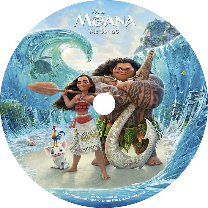 MOANA Soundtrack 12" Picture Disc NEW 2017