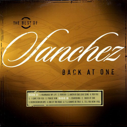 SANCHEZ BEST OF BACK AT 1 LP VINYL 33RPM NEW