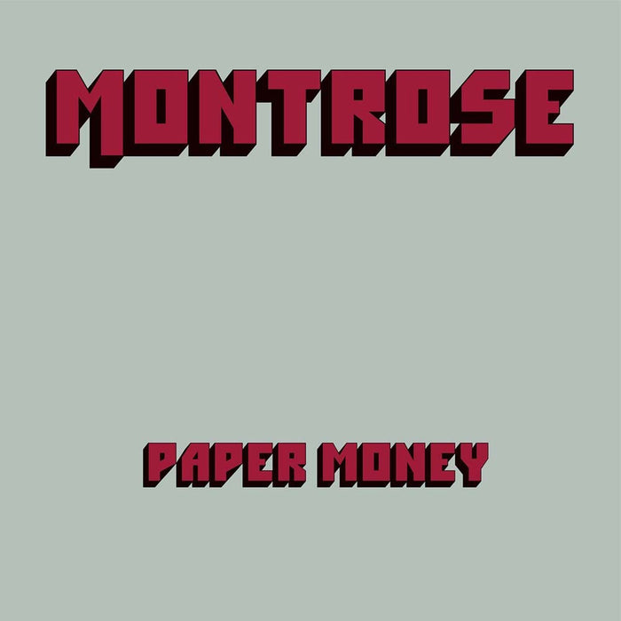 Montrose Paper Money Vinyl LP 2017