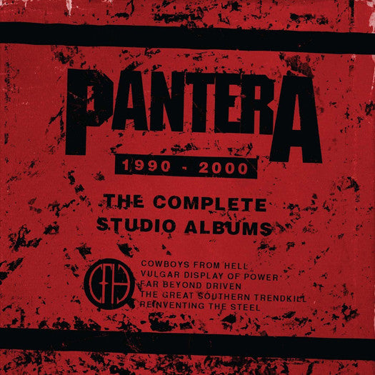 PANTERA COMPLETE STUDIO ALBUMS 1990-2000 LP VINYL NEW BOXSET