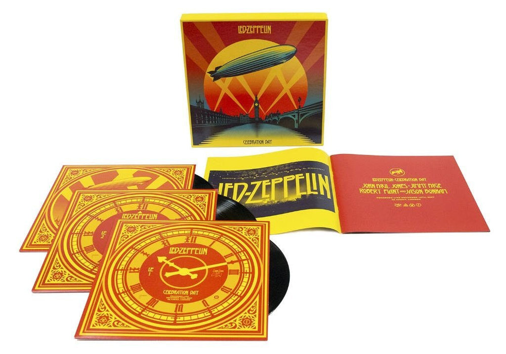 LED ZEPPELIN CELEBRATION DAY LP VINYL 33RPM NEW