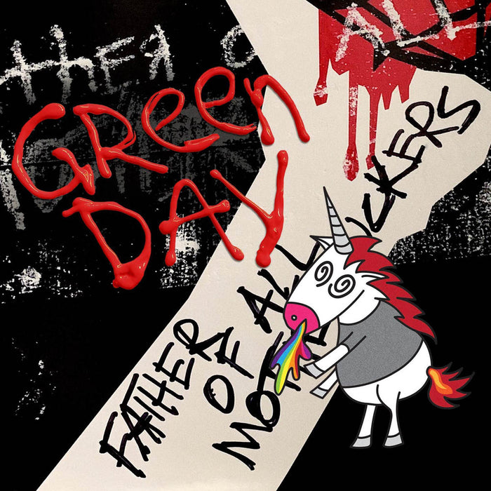Green Day Father Of All Red & White Vinyl LP 2020