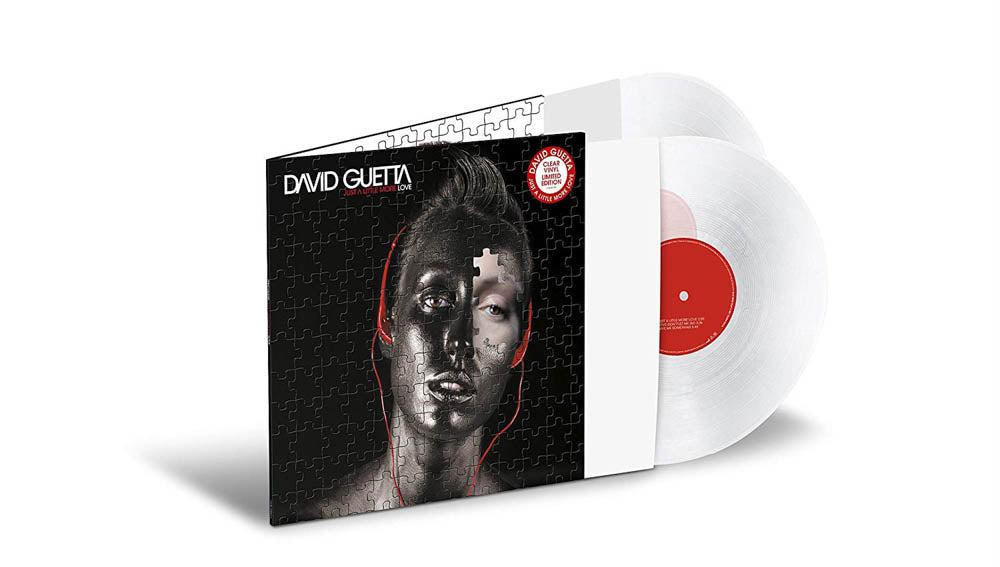 David Guetta Just A Little More Love Vinyl LP Clear Colour 2019