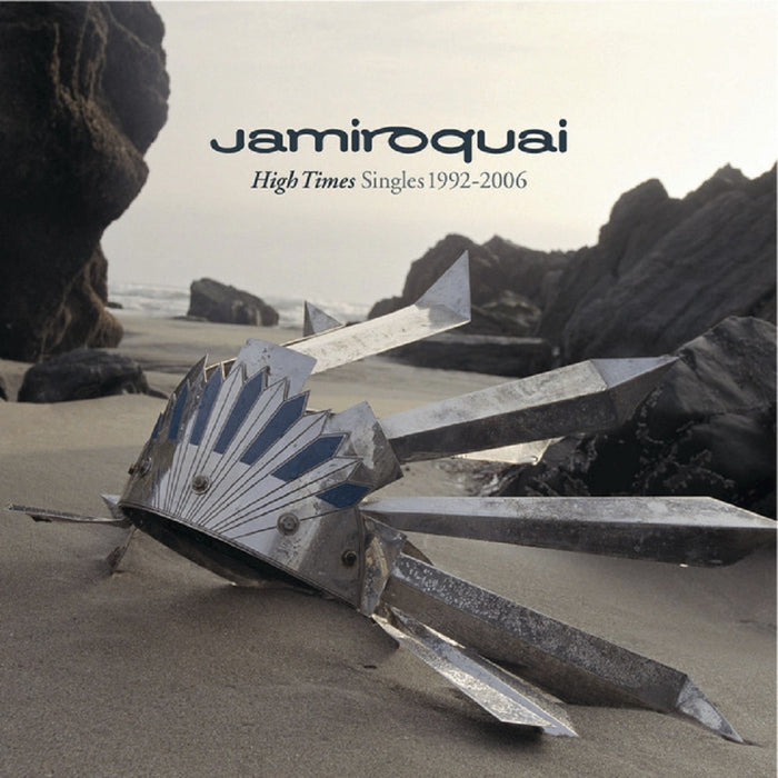 Jamiroquai High Times: The Singles Vinyl LP Green Marbled Colour & Signed Insert 2022