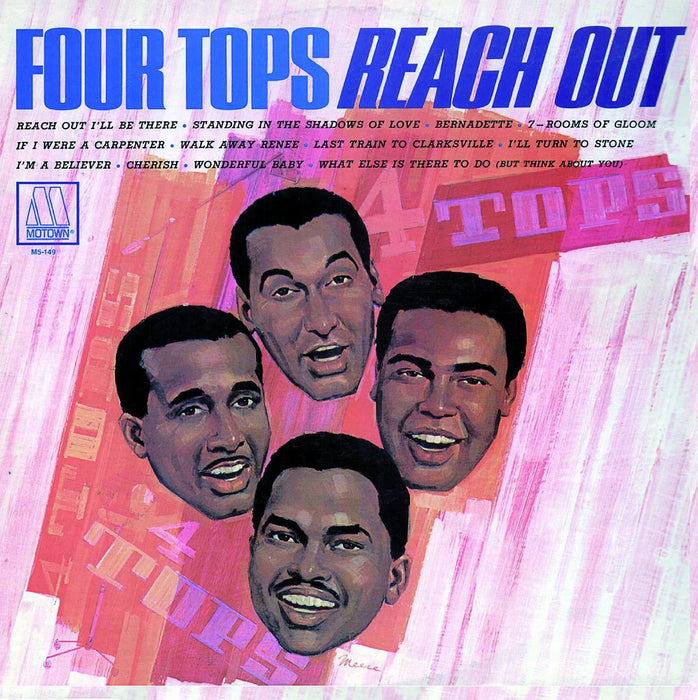 Four Tops Reach Out Vinyl LP 2015