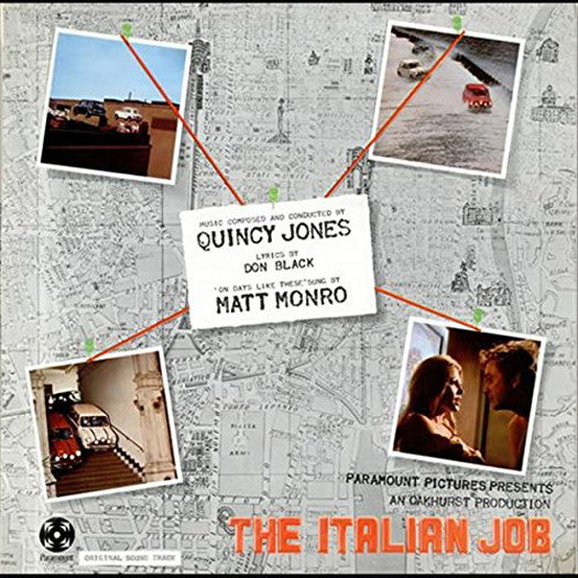 THE ITALIAN JOB Quincy Jones SOUNDTRACK LP Vinyl NEW 2014