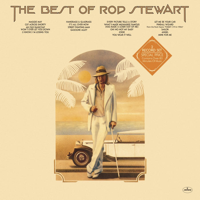 ROD STEWART THE BEST OF ROD STEWART LP VINYL 33RPM NEW