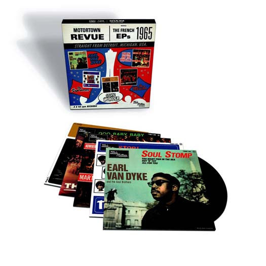 MOTORTOWN THE FRENCH EP'S 7' INCH VINYL SET NEW