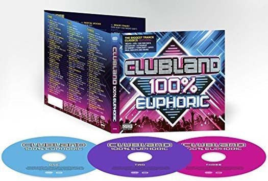 CLUBLAND 100% Euphoric 3CD 2016