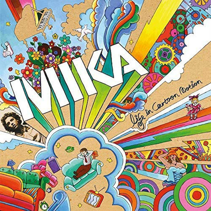 Mika Life in Cartoon Motion Vinyl LP Reissue 2018