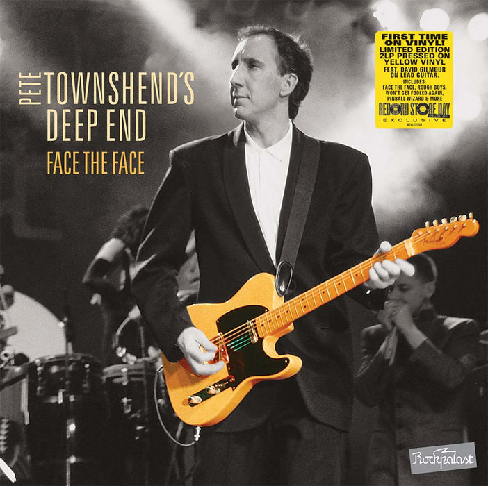 Pete Townshend's Deep End Face The Face Vinyl LP Yellow Colour RSD 2022