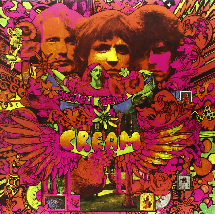 CREAM DISRAELI GEARS LP VINYL 33RPM NEW