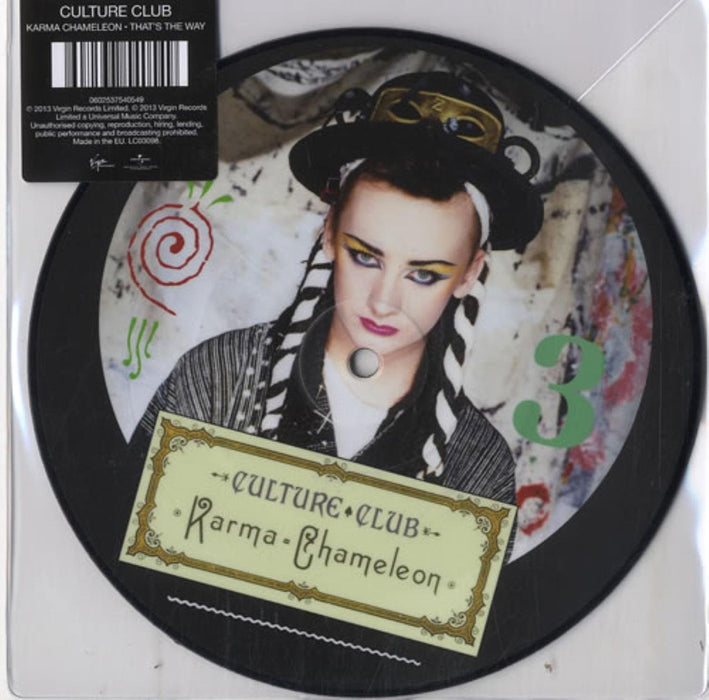 CULTURE CLUB KARMA CHAMELEON 7 INCH MAXI SINGLE NEW