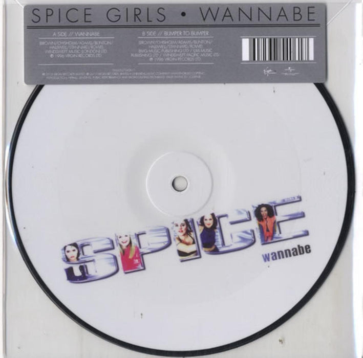 SPICE GIRLS WANNABE 7 INCH VINYL SINGLE NEW 45RPM
