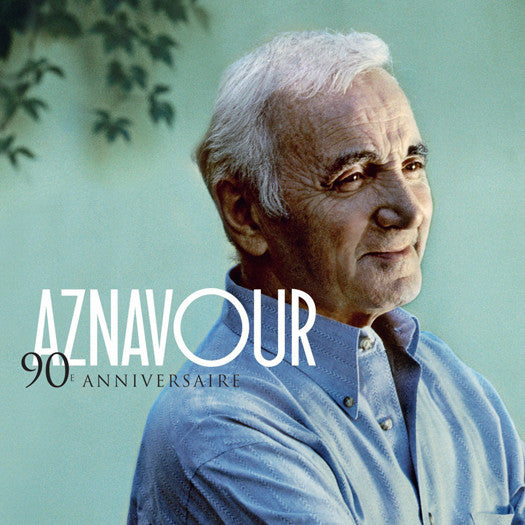 CHARLES AZNAVOUR 90E ANNIVERSAIRE LP VINYL NEW (US) 33RPM