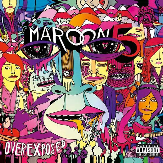 MAROON 5 Overexposed LP Vinyl NEW 2016