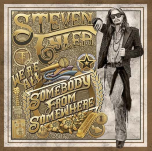 STEVEN TYLER All Somebody From Somewhere LP Vinyl NEW