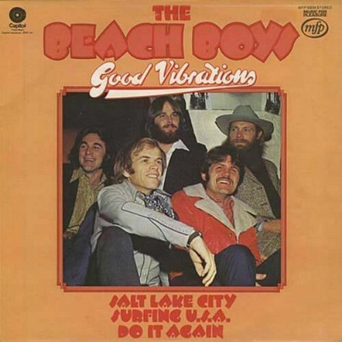 THE BEACH BOYS Good Vibrations 50th Anniversary Vinyl LP Orange 2016