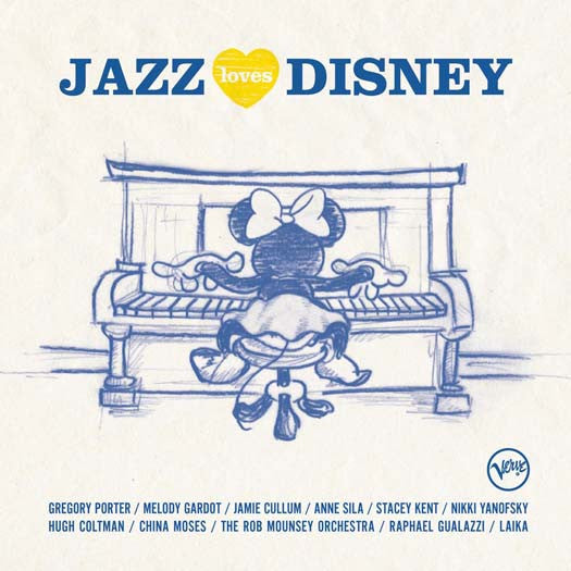 JAZZ Loves DISNEY Compilation LP Vinyl NEW 2016 Jamie Cullum