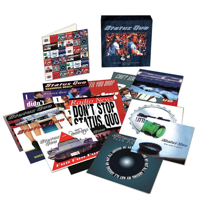 Status Quo Singles Collection 1990-99 Ltd 7" Vinyl Singles 2018