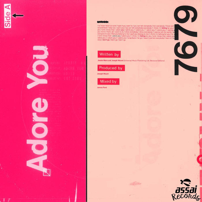 Jessie Ware Adore You 10" Vinyl EP New RSD 2019
