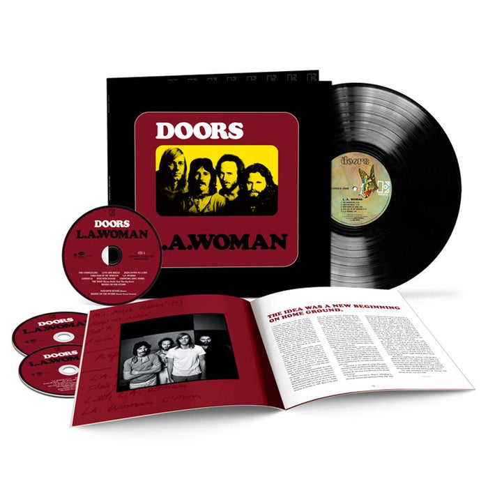 The Doors L.A. Woman Vinyl LP & 3 CD 50Th Anniversary Deluxe Edition 2021