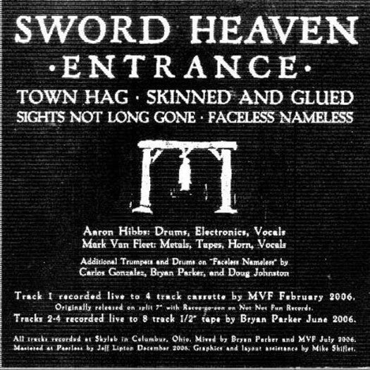SWORD HEAVEN ENTRANCE LP VINYL NEW (US) 33RPM