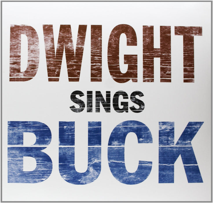 DWIGHT YOAKAM DWIGHT SINGS BUCK LP VINYL 33RPM NEW