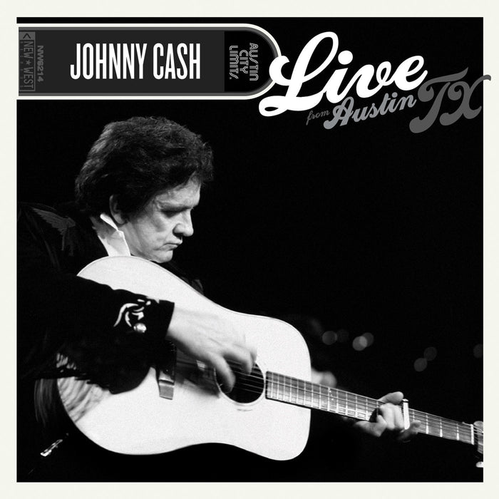 Johnny Cash Live From Austin TX Vinyl LP 2012