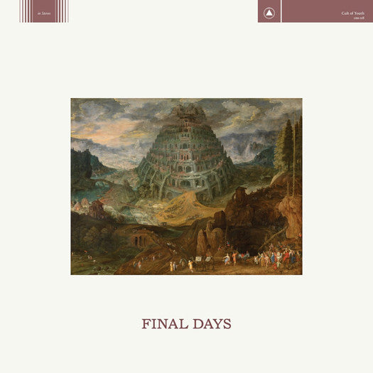 CULT OF YOUTH FINAL DAYS LP VINYL NEW 33RPM