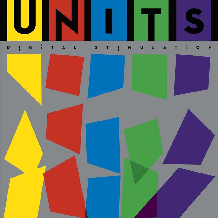 Units Digital Simulation Vinyl LP Red & Yellow Marbled Colour 2015