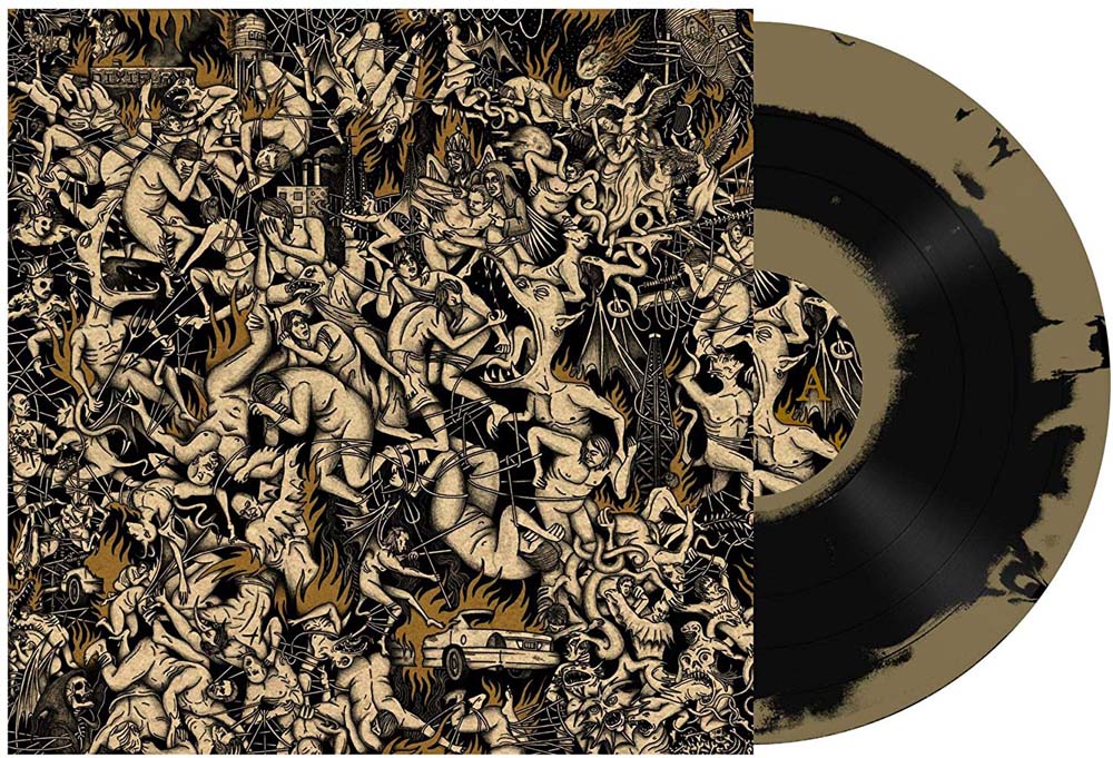Greet Death - New Hell Vinyl LP Indies Black & Gold New 2019