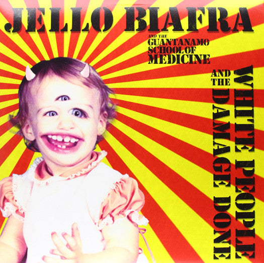 JELLO BIAFRA GUANTANAMO SCHOOL OF MEDICINE WHITE PEOPLE LP VINYL NEW (US)
