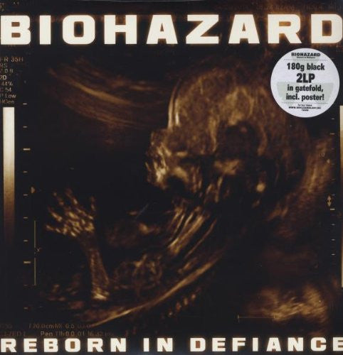 BIOHAZARD REBORN IN DEFIANCE 180 GRAM HEAVY 2 LP VINYL NEW 33RPM