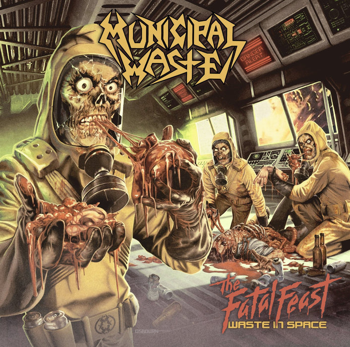MUNICIPAL WASTE THE FATAL FEAST 180 GRAM THRASH LP VINYL NEW 33RPM