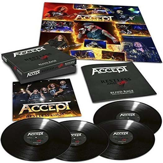 Accept Restless & Live Vinyl LP 2017