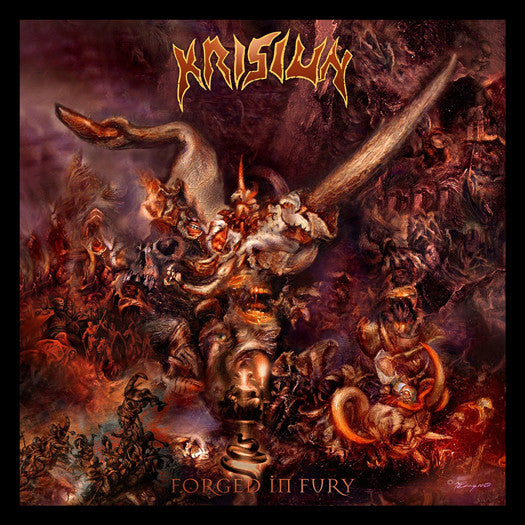 KRISIUN FORGED IN FURY CD AND LP VINYL NEW (US) 33RPM