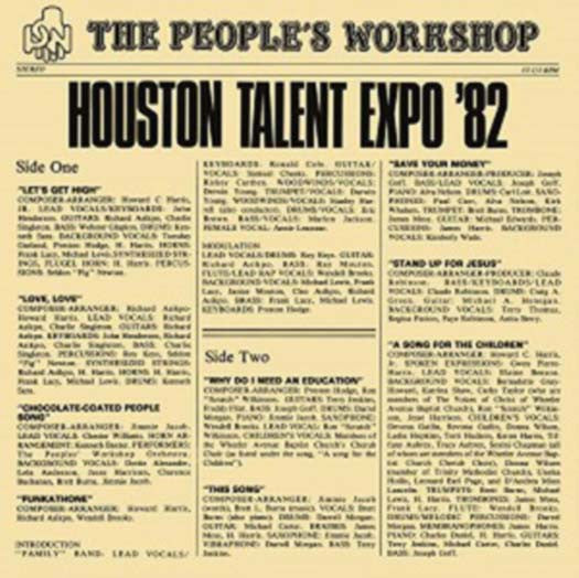 THE PEOPLE'S WORKSHOP HOUSTON TALENT EXPO '82 LP VINYL NEW 33RPM